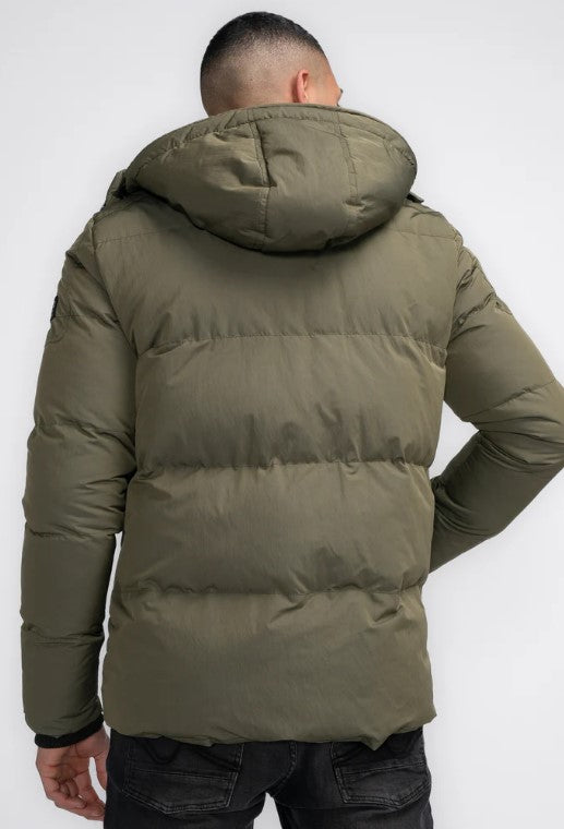 Petrol GIACCA IMBOTTITA JAC124SALVIA 6088 ARMY GREEN