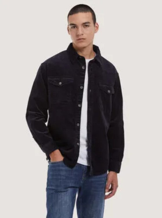 WXXXROSE ARCHIVES SELECTION CORDUROY SHIRTDARK BLU