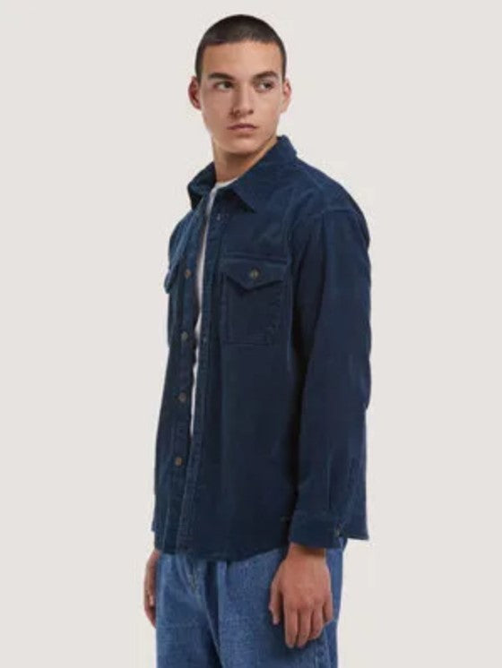 WXXXROSE ARCHIVES SELECTION CORDUROY SHIRTOIL BLU