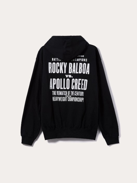 WXXXROSE ARCHIVES SELECTION ROCKY BALBOA BOXY HOODIENERO