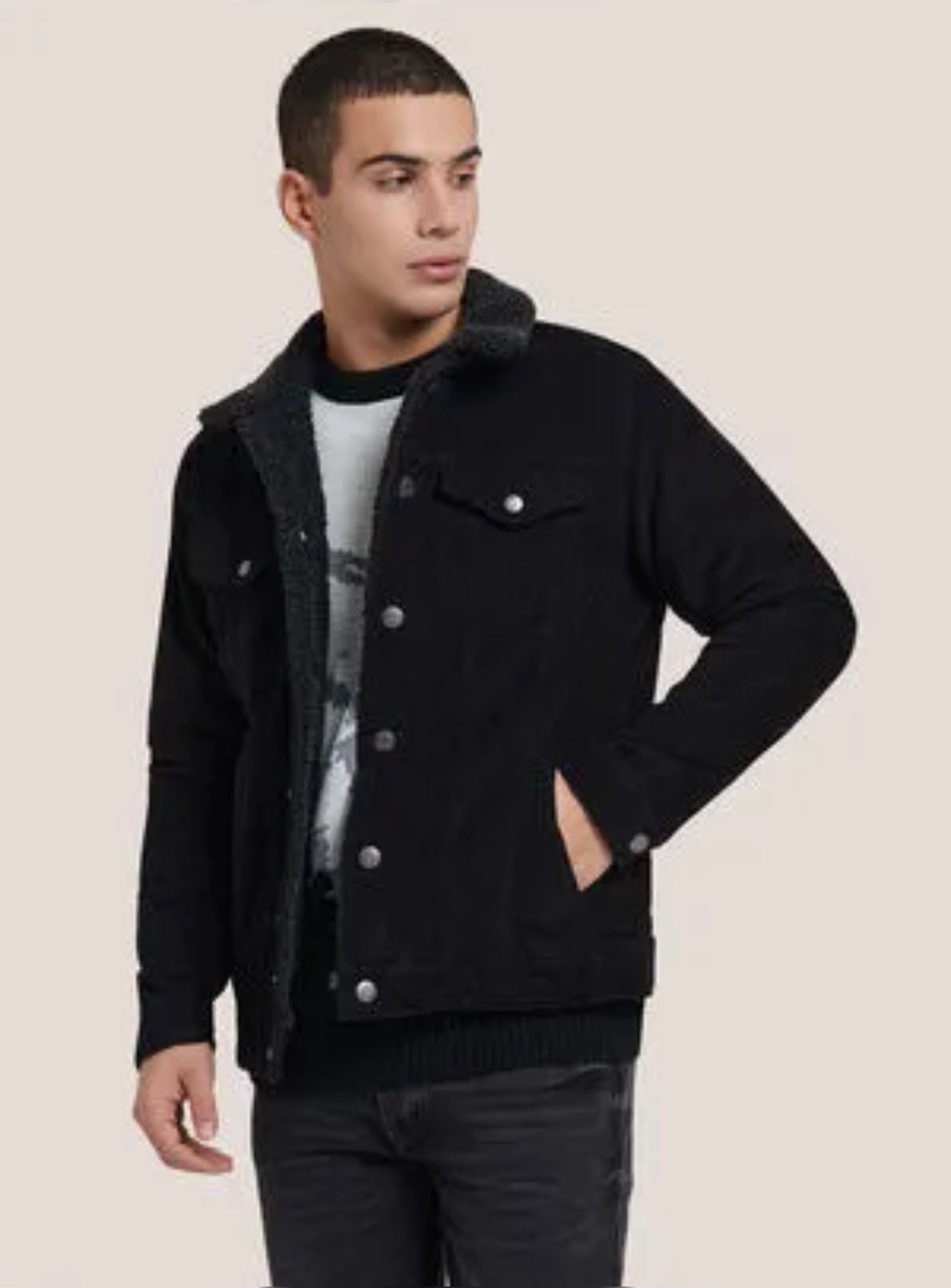 WXXXROSE ARCHIVES SELECTION VELLUTO A COSTE GIUBBOTTO SHERPANERO