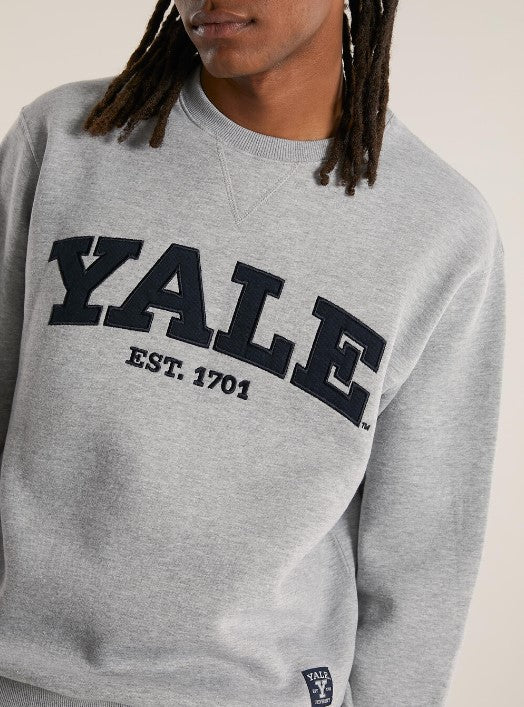 WXXXROSE ARCHIVES SELECTION YALE APPLICAZIONE RICAMATAGRIGIO MELANGE