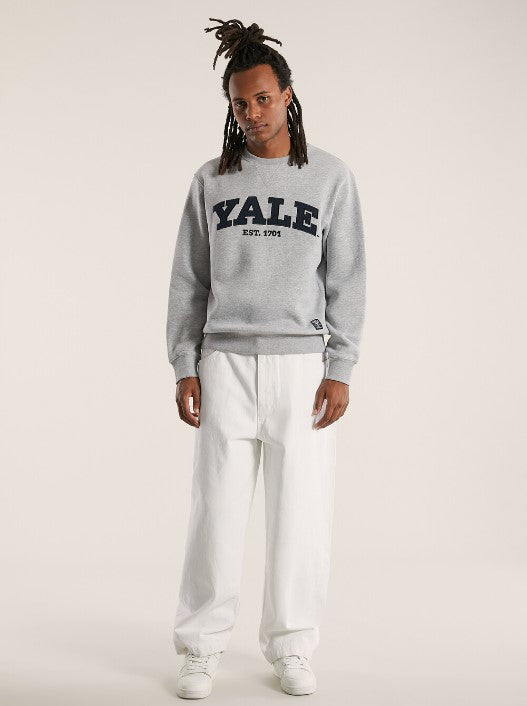 WXXXROSE ARCHIVES SELECTION YALE APPLICAZIONE RICAMATAGRIGIO MELANGE