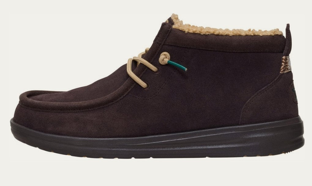 HEY DUDE WALLY MID GRIP 42052MOLE BROWN