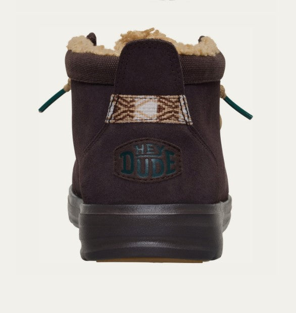 HEY DUDE WALLY MID GRIP 42052MOLE BROWN