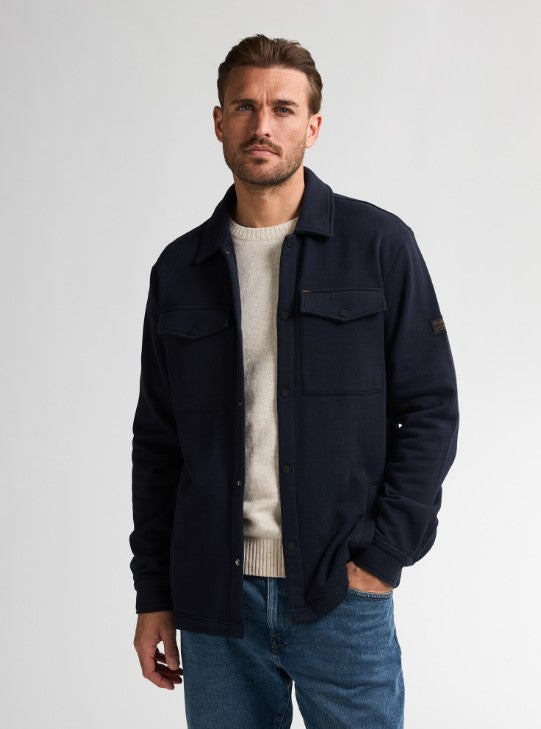 Petrol CAMICIA FELPAROYAL NAVY 5092