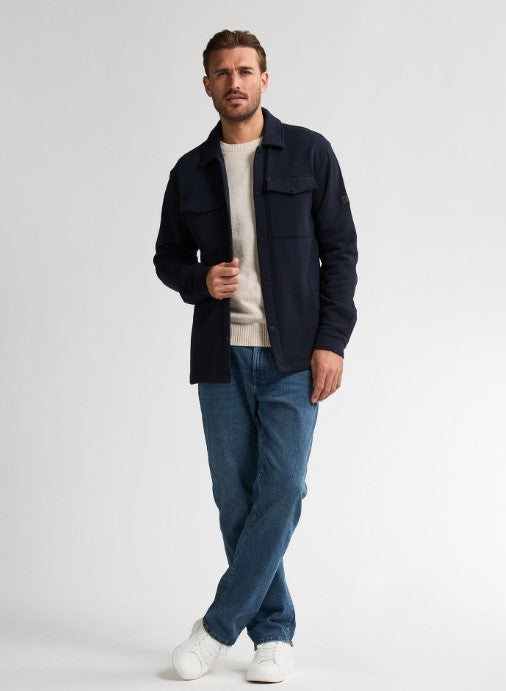 Petrol CAMICIA FELPAROYAL NAVY 5092