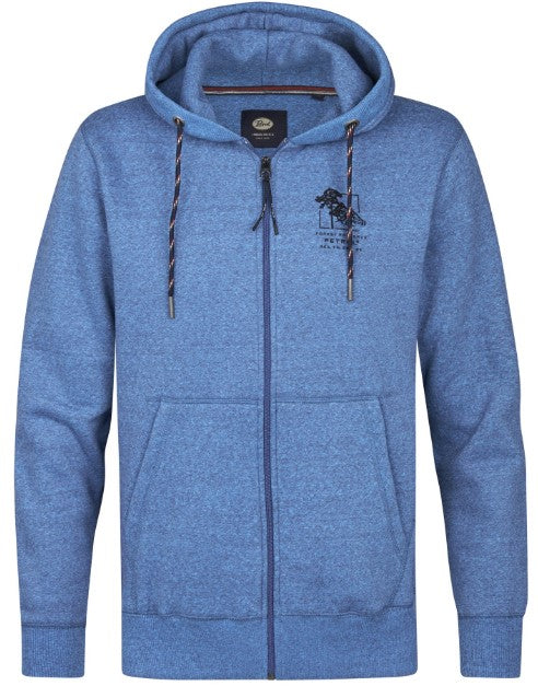 Petrol SWH307 ZIP ROYAL MELANGEINDIE BLU 5190