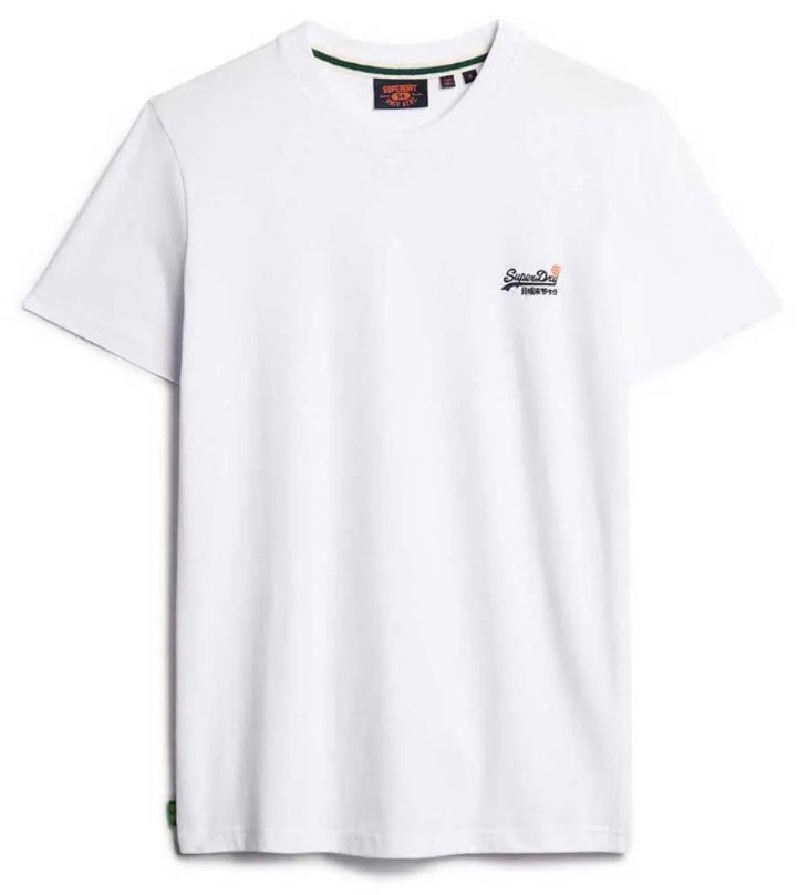 SUPERDRY T SHIRT BASIC SDM1012078AOPTIC WHITE