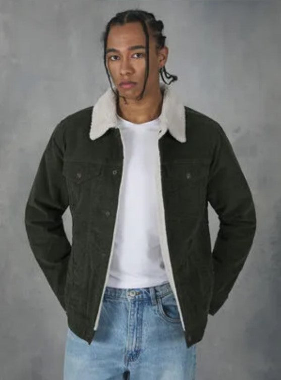 WXXXROSE ARCHIVES SELECTION VELLUTO A COSTE GIUBBOTTO SHERPAKAKI