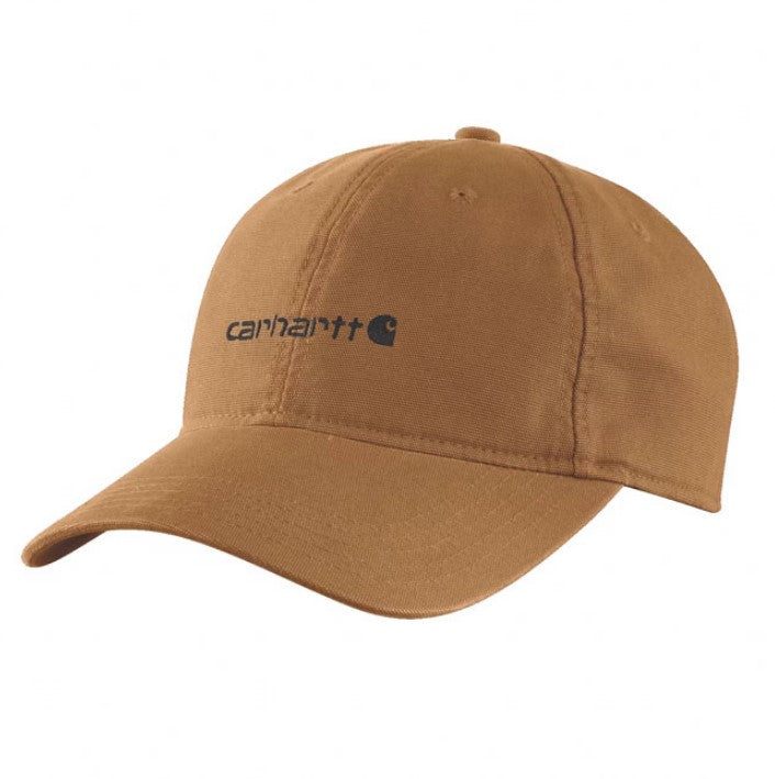 CARHARTT OG EMBROIDERED GRAPHIC CANVAS CAPCARHARTT BROWN