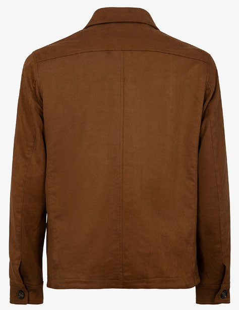MARKUP ECO DAINETTO OVERSHIRTTABACCO