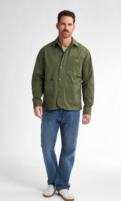 Petrol GIACCA CAMICIA WORK VINTAGE 1050JAC003DUSTY ARMY 6134