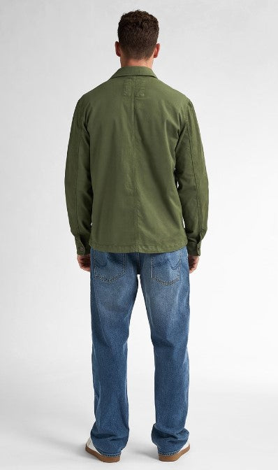 Petrol GIACCA CAMICIA WORK VINTAGE 1050JAC003DUSTY ARMY 6134