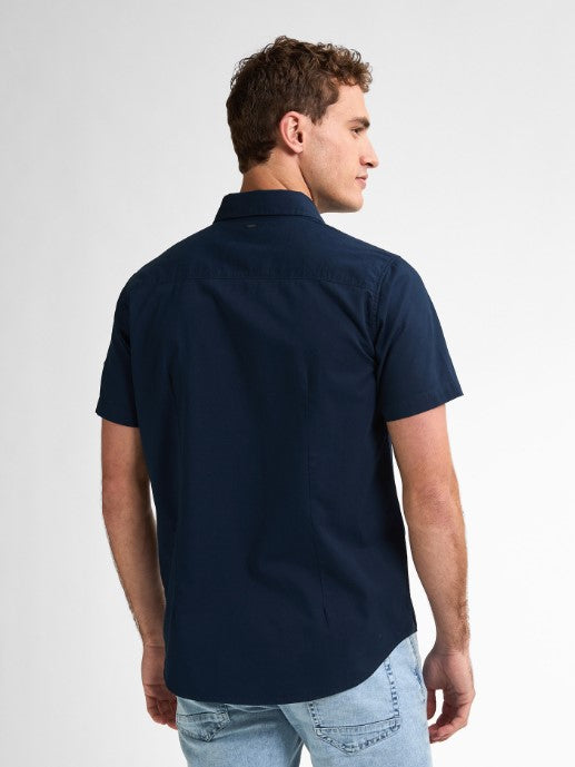 Petrol WORK SHORT SLEEVE SIS411BLU NAVY 5178