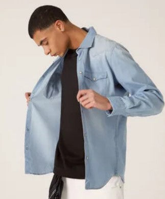 WXXXROSE ARCHIVES SELECTION CAMICIA DENIM CHIARO 926LIGHT AZURE 007