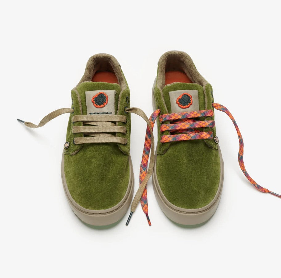 sneakers invernali in pelle scamosciata