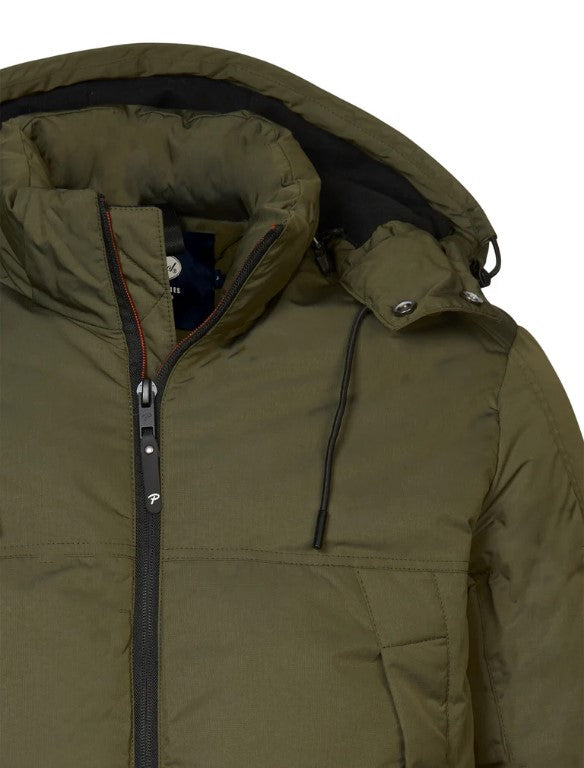 Petrol GIACCA IMBOTTITA JAC124SALVIA 6088 ARMY GREEN