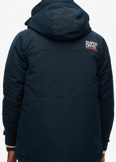 SUPERDRY GIACCA HOOD ULTIMATE EMB WINDBREAKERECLIPSE NAVY