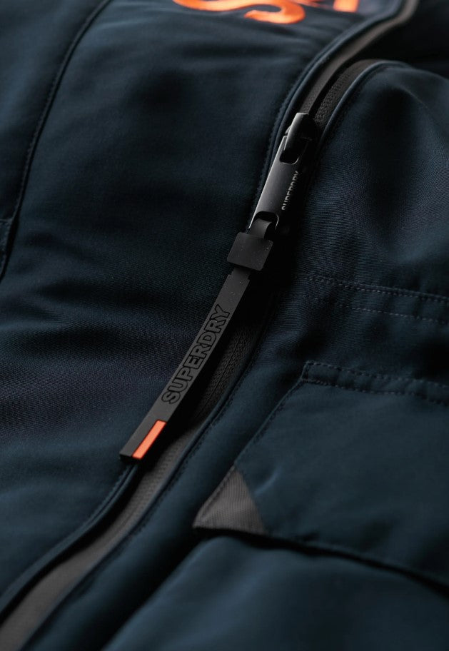 SUPERDRY GIACCA HOOD ULTIMATE EMB WINDBREAKERECLIPSE NAVY