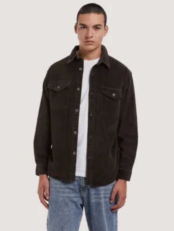 WXXXROSE ARCHIVES SELECTION CORDUROY SHIRTMARRONE SCURO