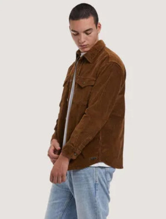 WXXXROSE ARCHIVES SELECTION CORDUROY SHIRTTABACCO