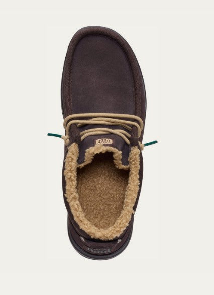 HEY DUDE WALLY MID GRIP 42052MOLE BROWN