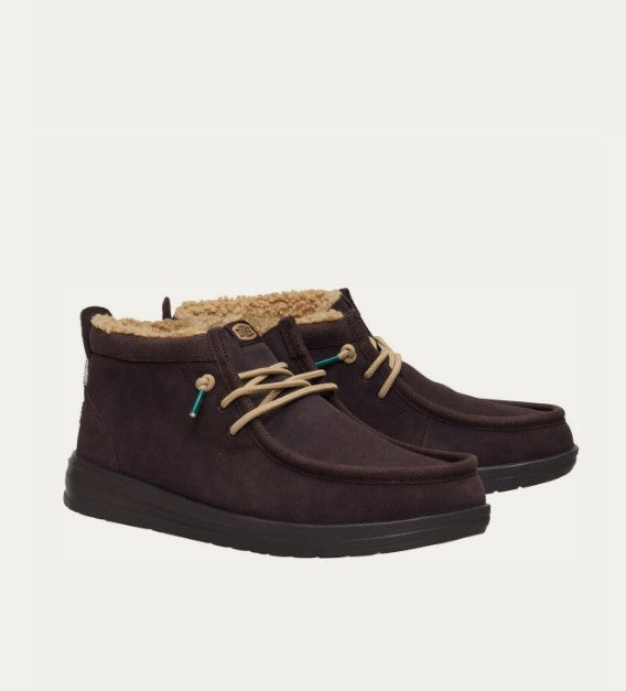 HEY DUDE WALLY MID GRIP 42052MOLE BROWN