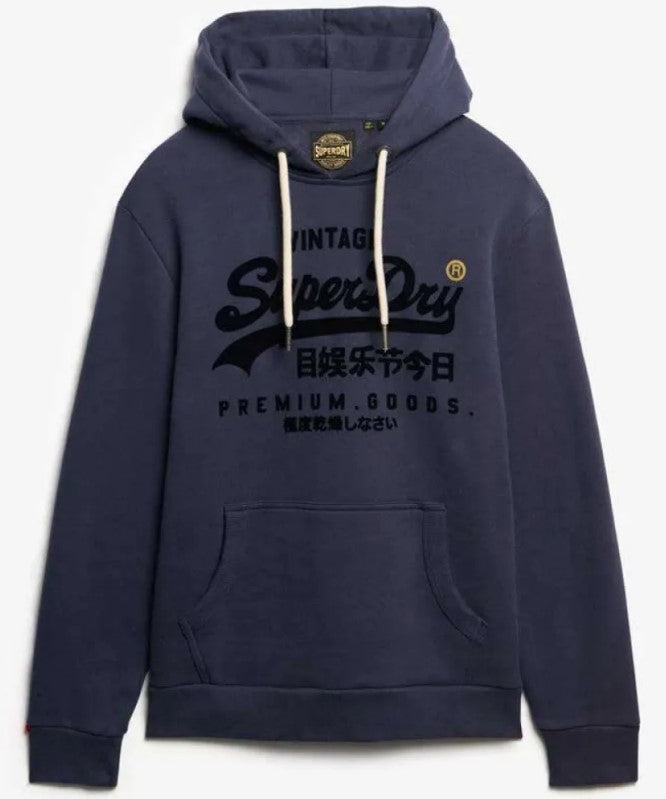 SUPERDRY VL TONAL RELAXED HOOD SDM2014024ALAUREN NAVY