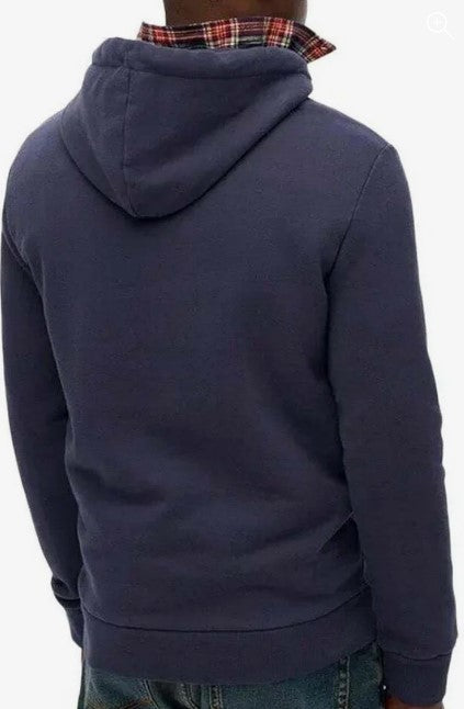 SUPERDRY VL TONAL RELAXED HOOD SDM2014024ALAUREN NAVY