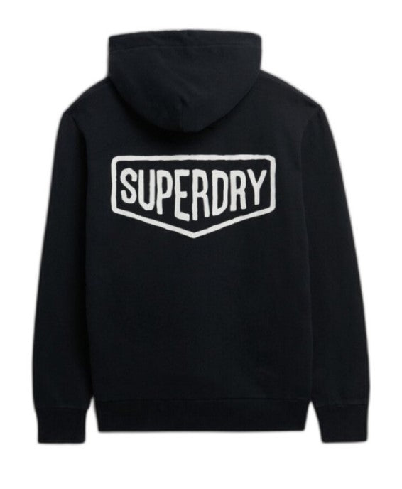 SUPERDRY WORK TAB LOOSE HOOD SDM2014295ABLACK