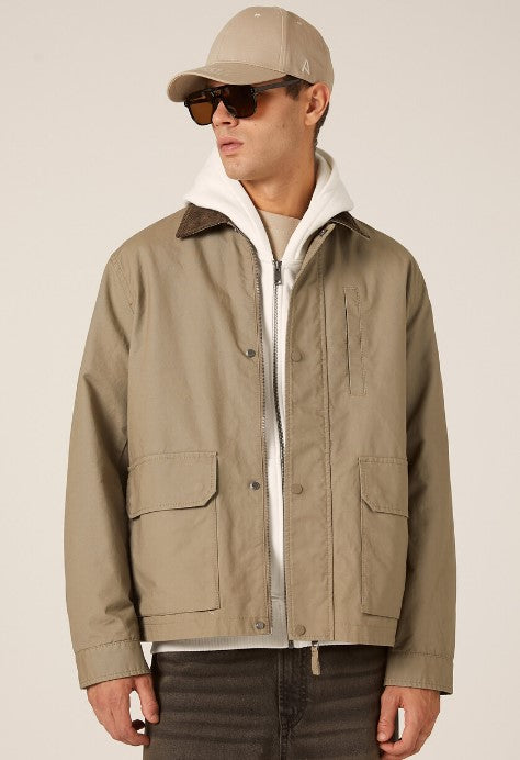 WXXXROSE ARCHIVES SELECTION CANVAS JACKET COLLO VELLUTOBEIGE