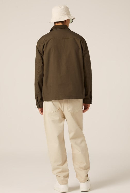 WXXXROSE ARCHIVES SELECTION CANVAS JACKET COLLO VELLUTOBROWN