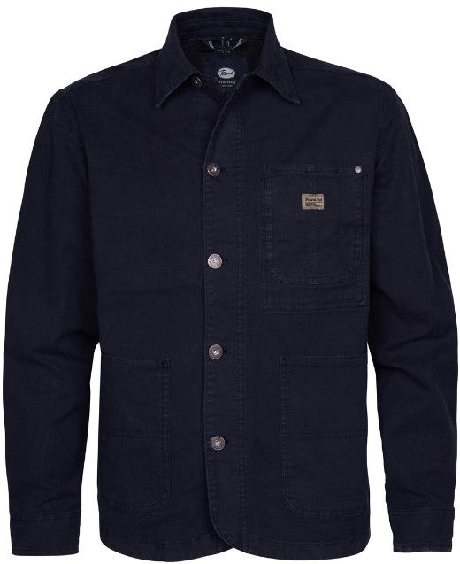 Petrol GIACCA CAMICIA WORK VINTAGE 1050JAC003NAVY BLUE 5178