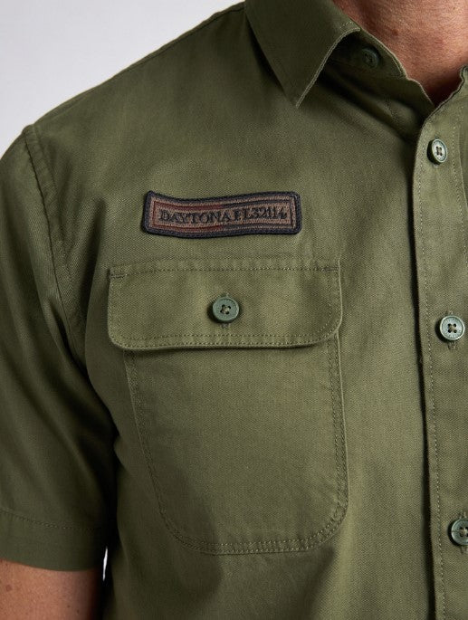 Petrol WORK SHORT SLEEVE SIS411DUSTY ARMY 6134