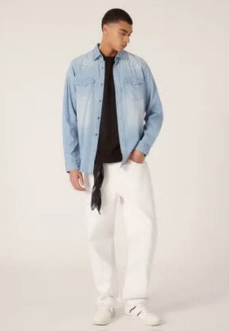 WXXXROSE ARCHIVES SELECTION CAMICIA DENIM CHIARO 926LIGHT AZURE 007