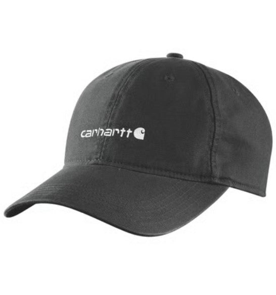 CARHARTT OG EMBROIDERED  GRAPHIC CANVAS CAPBLACK